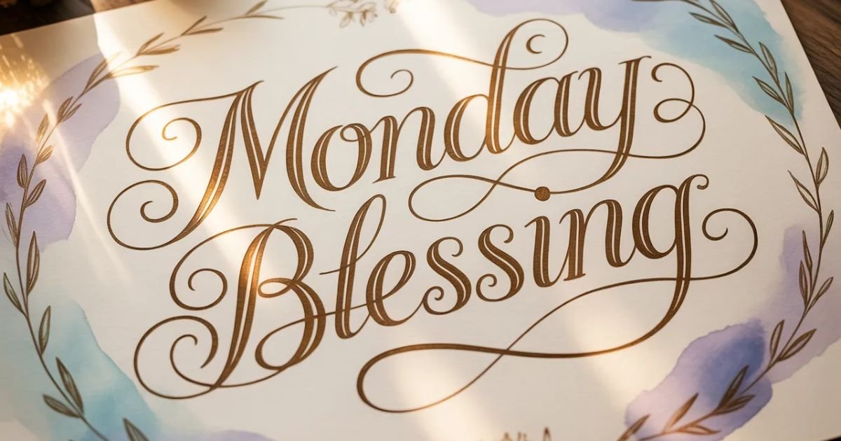 Good Morning Happy Monday Blessings for a Positive Start