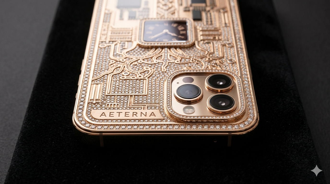 Most expensive mobile phones in the world 2026 with rose gold, sapphire crystal, luxury smartphone craftsmanship